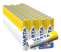 Alkaline Energy AA batterier - pakke med 50 stk. AA batterier