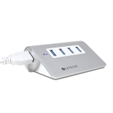 Satechi USB 3,0 hub med 4 porte i apple look - aluminium
