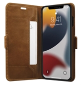 dbramante1928 Copenhagen Slim cover til iPhone 13 Pro i brun læder ( Golden tan )