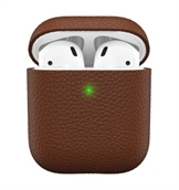 KeyBuds Artisan Series læderetui til airpods i brun