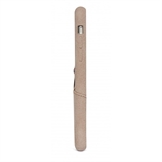 Decoded cover til iPhone X bagside cover i rose læder med kreditkortholder