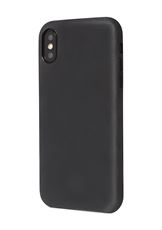 Decoded læder cover til iPhone Xs max bagside cover i sort læder