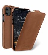 Melkco Jacka cover til iPhone 11 i brun med klap