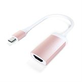 Satechi USB-C 4K 60Hz HDMI Adaptor - Sæt din USB-C enhed til et HDMI-skæring i guld