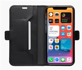 dbramante1928 Copenhagen Slim cover til iPhone 12/12 Pro i sort læder 