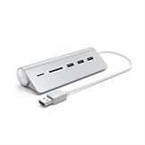 Satechi USB 3.0 Hub med 3 USB-porte og SD og Micro SD-kort
