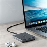 ALOGIC Trådløs Qi-opladning 10W - med USB-A til USB-C-kabel - Space gray
